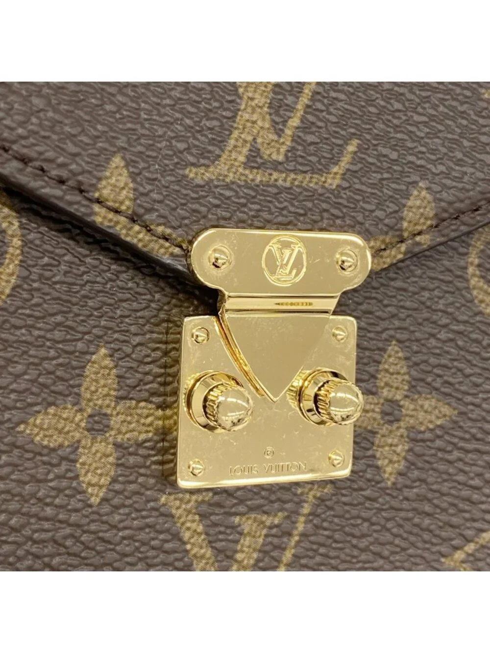 Louis Vuitton Shoulder Bag Monogram Phone Pouch Metis Brown